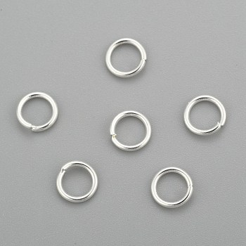 304 Stainless Steel Jump Rings, Open Jump Rings, Silver, 20 Gauge, 5.5x0.8mm, Inner Diameter: 3.8mm