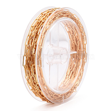 Brass Paperclip Chains(CHC-TAC0009-02G)-1