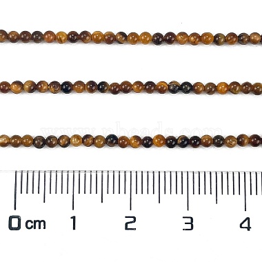 naturelles oeil de tigre brins de perles(G-M438-A12-02)-4