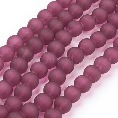 Chapelets de perles en verre transparent(GLAA-S031-10mm-39)-2