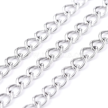 304 Stainless Steel Curb Chains(CHS-F006-04A-P)-2
