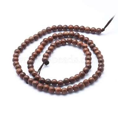 Natural Rosewood Beads Strands(X-WOOD-P011-06-8mm)-3