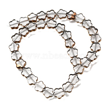 Electroplated Transparent Glass Beads Strands(GL-CBA98F0-07D)-3