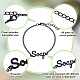 8Pcs 2 Styles Zinc Alloy Link Bracelets(BJEW-OC0001-01EB)-4