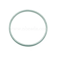 3MM Steel Wire Spring Stretch Bracelet for Women, Aquamarine, 7-1/8 inch(18cm)(BJEW-WH0011-13I)