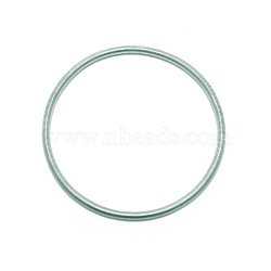 3MM Steel Wire Spring Stretch Bracelet for Women, Aquamarine, 7-1/8 inch(18cm)(BJEW-WH0011-13I)