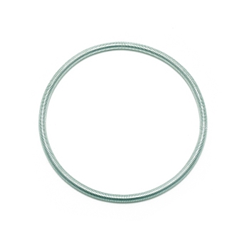3MM Steel Wire Spring Stretch Bracelet for Women, Aquamarine, 7-1/8 inch(18cm)