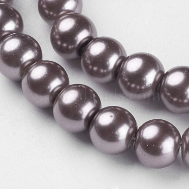 Glass Pearl Beads Strands(HY-8D-B07)-2
