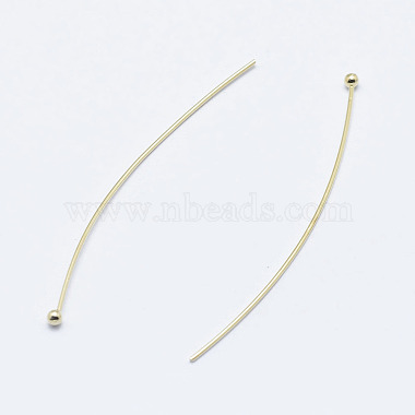 Brass Ball Head Pins(KK-G331-10-0.6x45-NF)-2