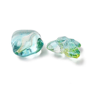 Two Tone Transparent Acrylic Beads(OACR-Z041-15)-3