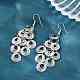 Brass Dangle Earrings(EJEW-B157-02D-P)-2