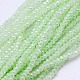 Electroplate Imitation Jade Glass Rondelle Beads Strands(EGLA-F049B-01AB)-1