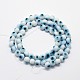 Handmade Evil Eye Lampwork Round Bead Strands(LAMP-L055-8mm-07)-2