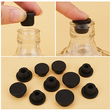 20Pcs 5 Style Silicone Hole Plugs(AJEW-GF0008-06C)-5