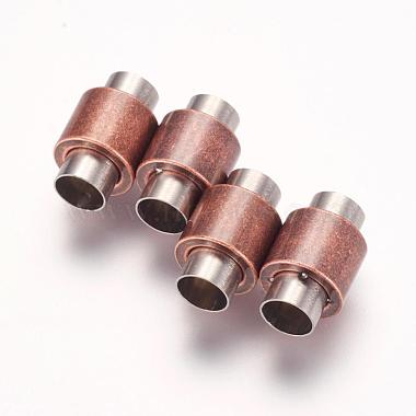 Red Copper Column Stainless Steel Clasps