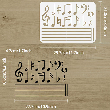 Plastic Drawing Painting Stencils Templates(DIY-WH0396-208)-2