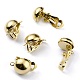 Brass Clip-on Earring Findings(X-KK-O131-03G-A)-1