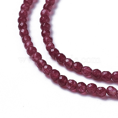 Natural Jade Beads Strands(G-F596-46C-2mm)-3