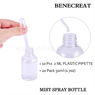 Mini Transparent Plastic Funnel Hopper(MRMJ-BC0001-23)-6