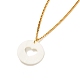 Набор ожерелий с подвесками в форме сердца для девушек и женщин(NJEW-JN03682)-3