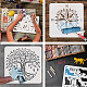 PET Hollow Out Drawing Painting Stencils(DIY-WH0391-0283)-4