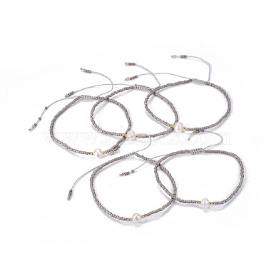 Adjustable Nylon Cord Braided Bead Bracelets(X-BJEW-P256-B01)-2