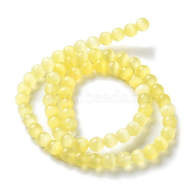 Cat Eye Beads Strands(CE-R002-6mm-09)-4