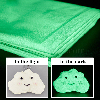 Luminous Polyester Super Soft Fabric(DIY-WH0502-85B)-5