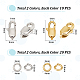 20Pcs 2 Style 304 Stainless Steel Lobster Claw Clasps(STAS-UN0047-72)-3