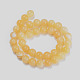 Natural Topaz Jade Beads Strands(X-G-E266-11A-4mm)-2