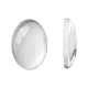 Transparent Oval Glass Cabochons(X-GGLA-R022-14x10)-1
