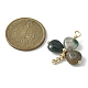 Saint Patrick's Day Natural & Synthetic Mixed Gemstone Pendants(PALLOY-JF02235)-4
