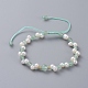 Braided Beads Bracelets(BJEW-JB05056-01)-1