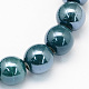 Perles rondes en porcelaine manuelles(X-PORC-S489-8mm-15)-1