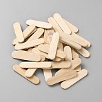 Wood Craft Sticks, Popsicle Sticks, BurlyWood, 40x9.5x2mm, 50pcs/set(DIY-WH20053-34A)
