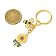 Alloy Enamel Pendants  Keychain(KEYC-JKC00827)-3