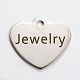 Non-Tarnish Stainless Steel Heart Pendants(STAS-L165-C23)-1