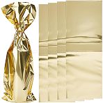 20Pcs Plasstic Package Bags, Gift Storage Supplies, with 20Pcs Iron Ties, Rectngle, Light Khaki, 46.2x16.6x0.01cm(ABAG-BBC0001-26B)