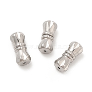 304 Stainless Steel Screw Clasps, Column, Stainless Steel Color, 11x5mm, Hole: 0.8mm(STAS-D246-04P)