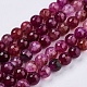 Natural Agate Round Beads Strand(G-L084-10mm-59)-1