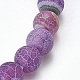 Natural Weathered Agate Beaded Stretch Bracelets(X-BJEW-Q692-01D)-2