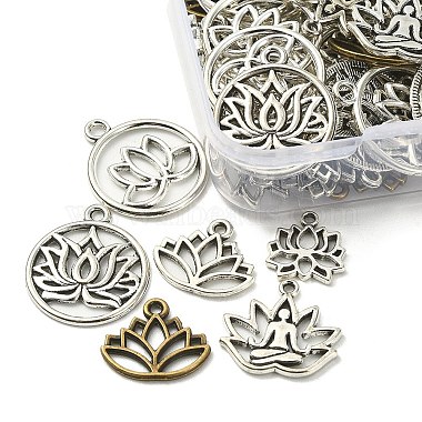 Pendentifs en alliage de style tibétain de style 60pcs 6(TIBE-YW0001-31)-2