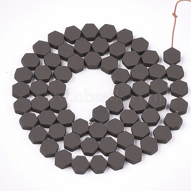 Spray Painted Non-magnetic Synthetic Hematite Beads(G-T116-03B-20)-2