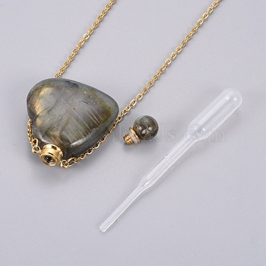 Natural Labradorite Openable Perfume Bottle Pendant Necklaces(G-K295-A03-G)-4