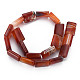 Brazil Red Agate Beads Strands(G-S359-351A)-2