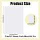 15 Sheets Self-Adhesive Blank Paper Sticker(STIC-WH20010-02A)-2