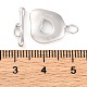 925 Sterling Silver Toggle Clasps(STER-U005-08P)-3