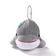 PP Cotton Mini Animal Plush Toys Dolphin Pendant Decoration(HJEW-C002-01B)-1
