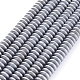 Electroplate Non-magnetic Synthetic Hematite Heishi Beads Strands(G-M007-20C)-1
