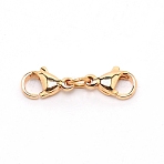 304 Stainless Steel Lobster Claw Clasps, Golden, 23x7x5mm(STAS-WH0026-07C-G)